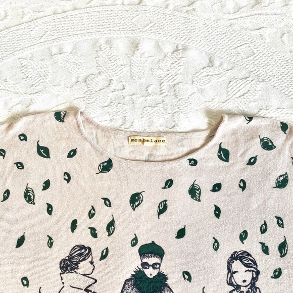 Like-New Cream Classy Boutique Ladies Sweater - Picture 3 of 8